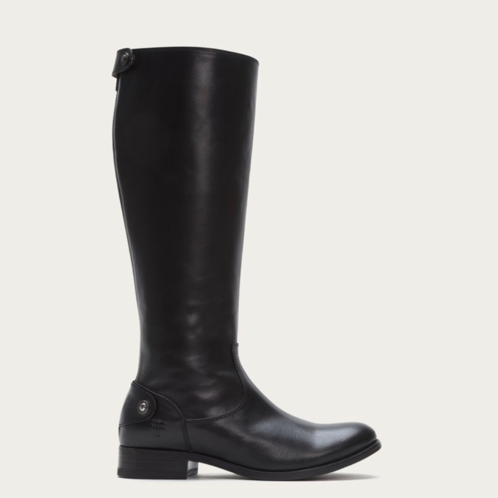 Frye 🍁NIB🍁Extended Calf Melissa Button Back ZIP - Picture 3 of 15